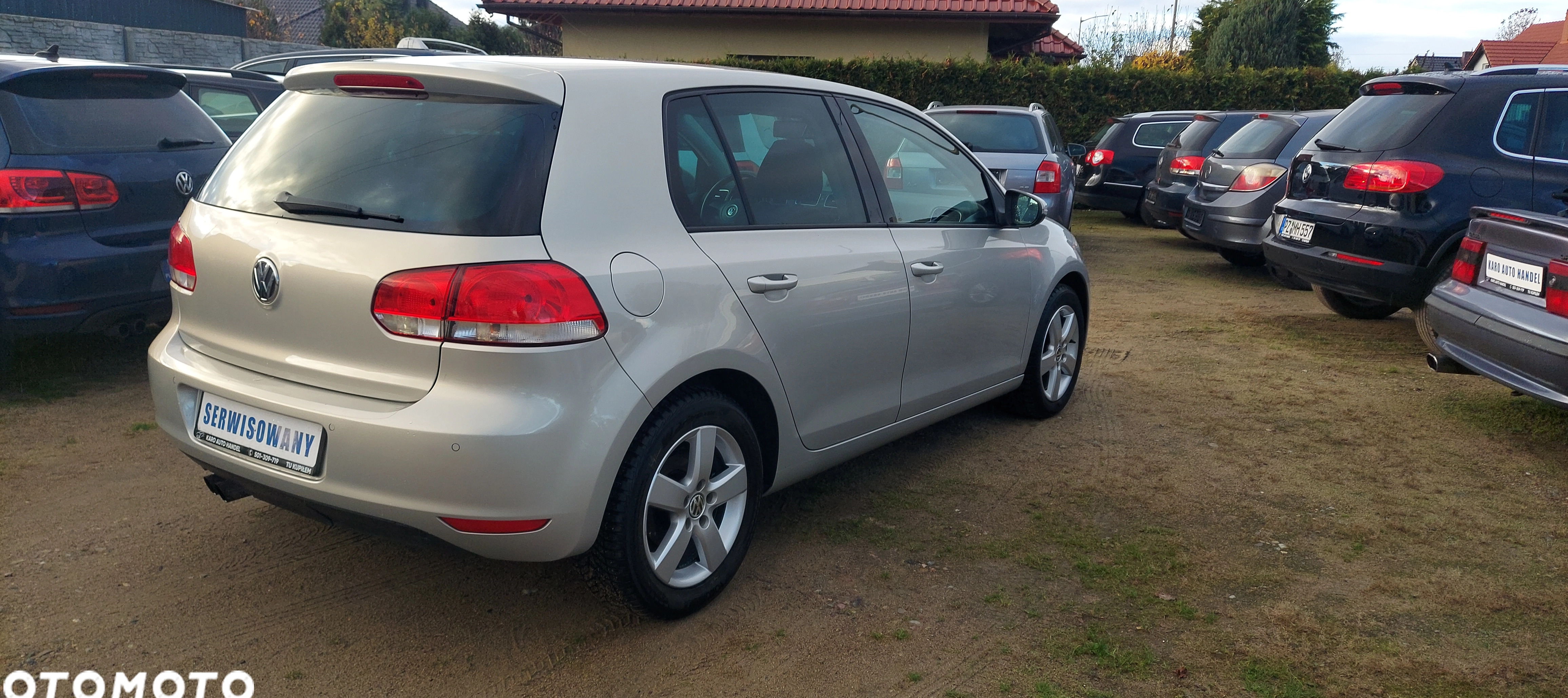 Volkswagen Golf cena 22500 przebieg: 199000, rok produkcji 2009 z Wyrzysk małe 781